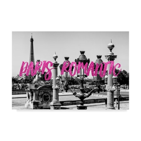 Trademark Fine Art Philippe Hugonnard 'Paris Romantic Street Scene II' Canvas Art, 16x24 PH01075-C1624GG